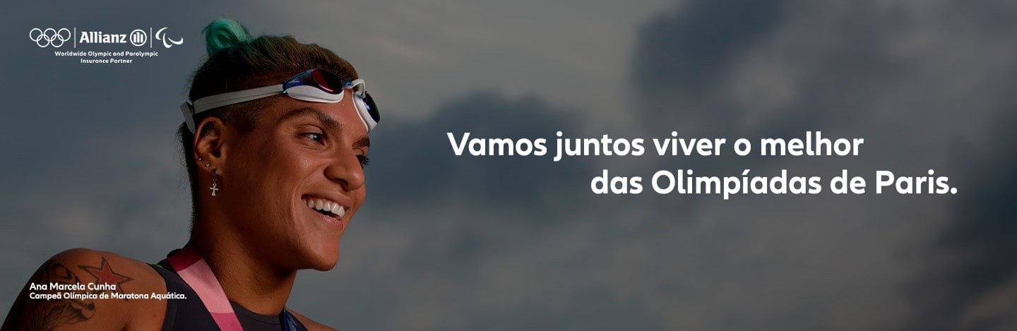 Foto da Ana Marcela Cunha medalista olímpica       