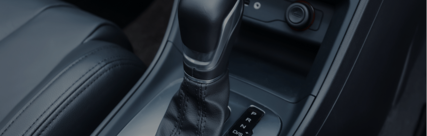 Manopla de um veículo com câmbio automático       