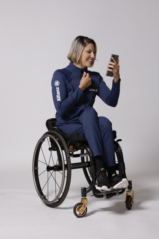Jessica Messali, atleta das paralímpiadas         