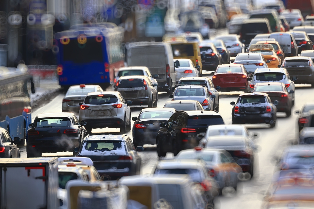 Engarrafamento de carros