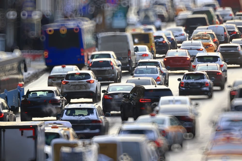 Engarrafamento de carros