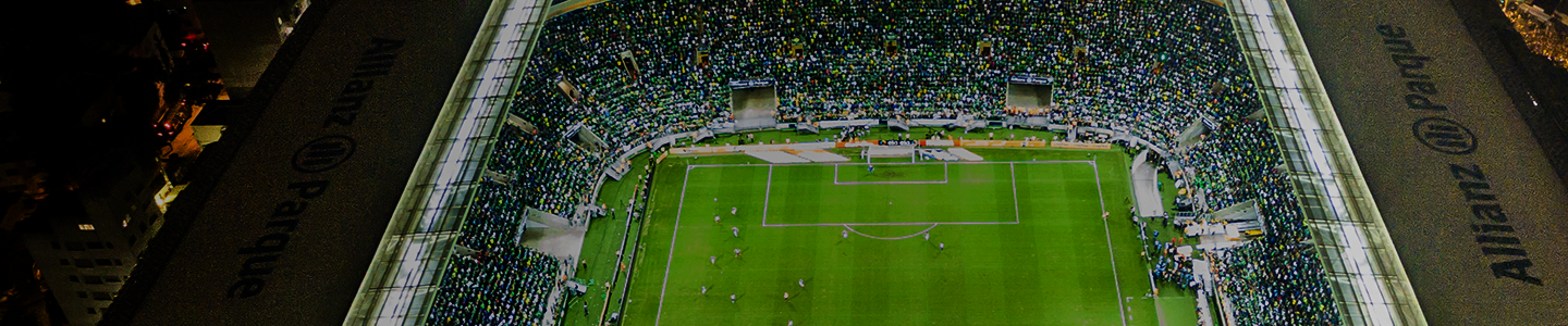 Estádio Allianz Parque visto de cima