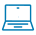 Ícone computador representando Portal Clientes Allianz