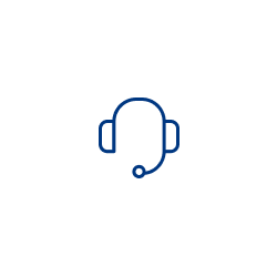Fone de ouvido em formato headset 