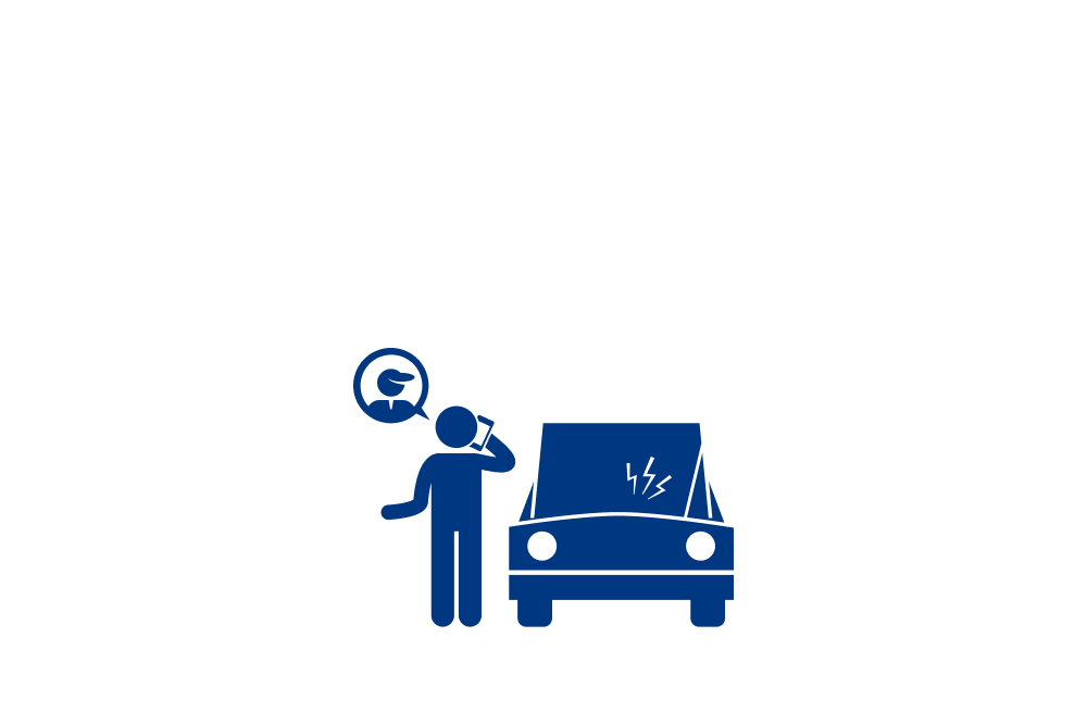 Uma pessoa acionando o guincho, representando o serviço de assistência do seguro Auto Allianz