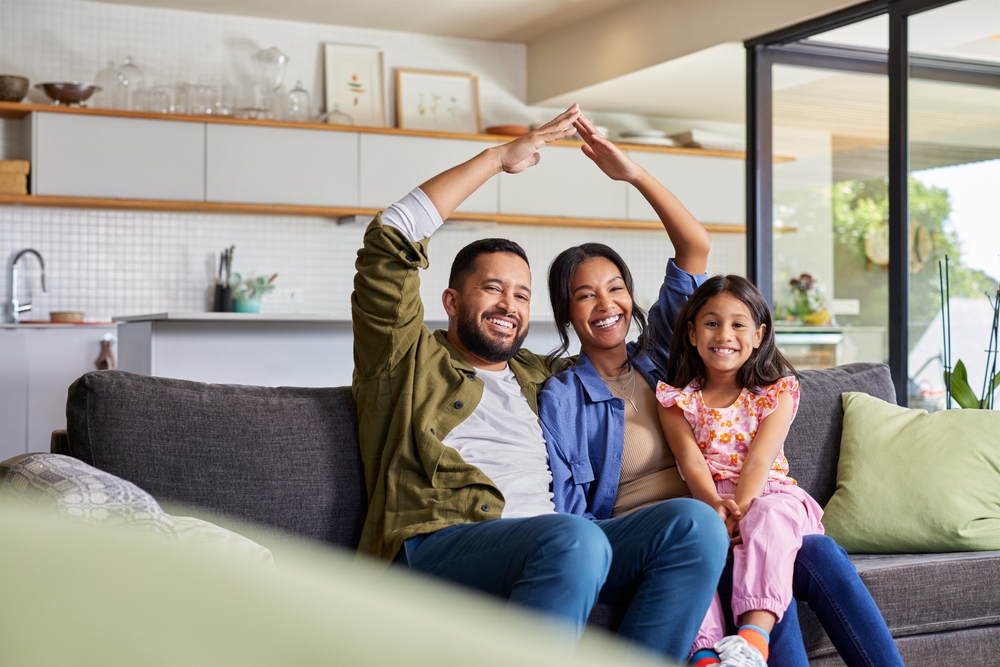 Família segura com o Seguro Residencial da Allianz.