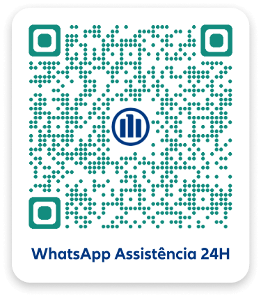 QR code WhatsApp da assistência 24 horas