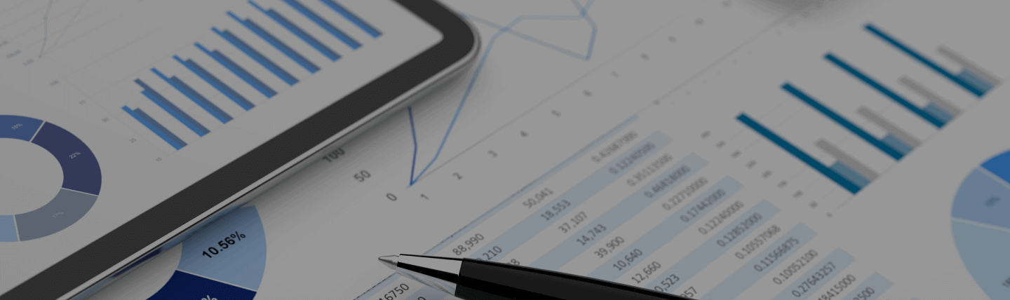 Imagem de um relatório que está no banner da aba da seção "Demonstrações financeiras"