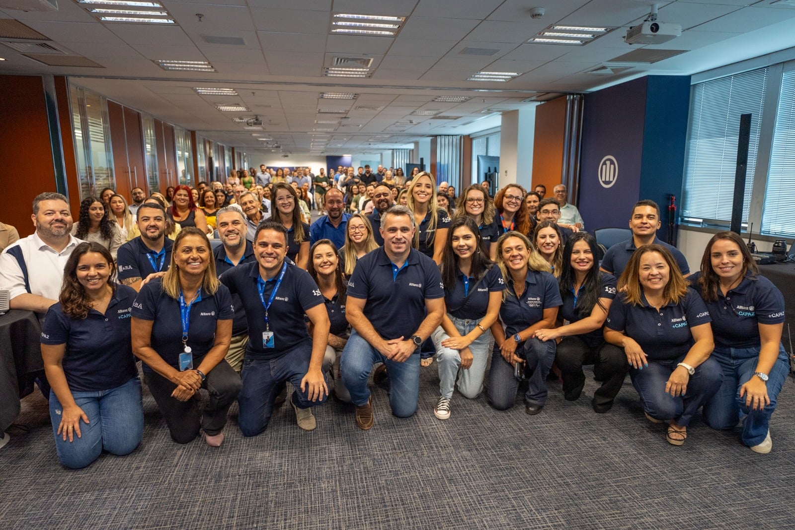 Treinamento de corretores da Allianz em São Paulo sobre seguro Vida