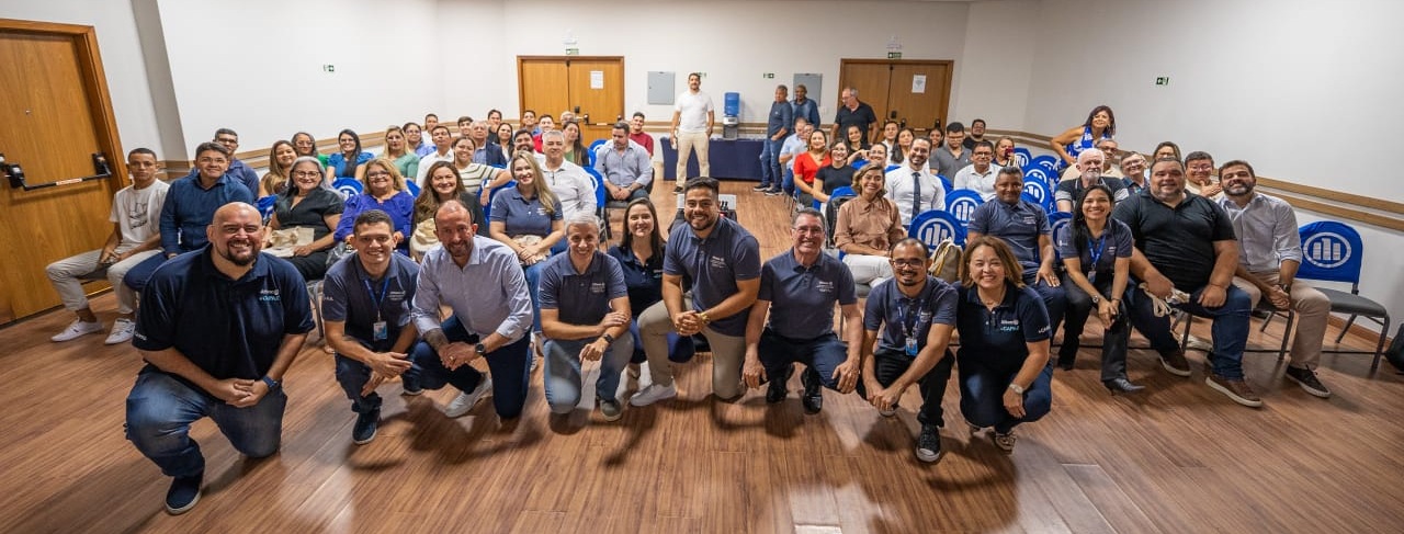 Foto do treinamento de seguros de vida da Allianz em Belém