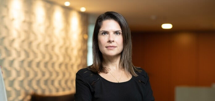 Foto da Karine Barros nova diretora comercial da Allianz Seguros