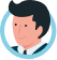 ícone de rosto masculino