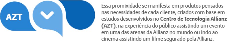 Imagem com um texto que afirma que, por meio da proximidade com os clientes, a empresa consegue desenvolver produtos que atendam suas necessidades
